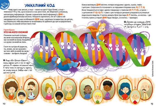 "Пізнайко від 6" № 9, 2015. "Про людину"